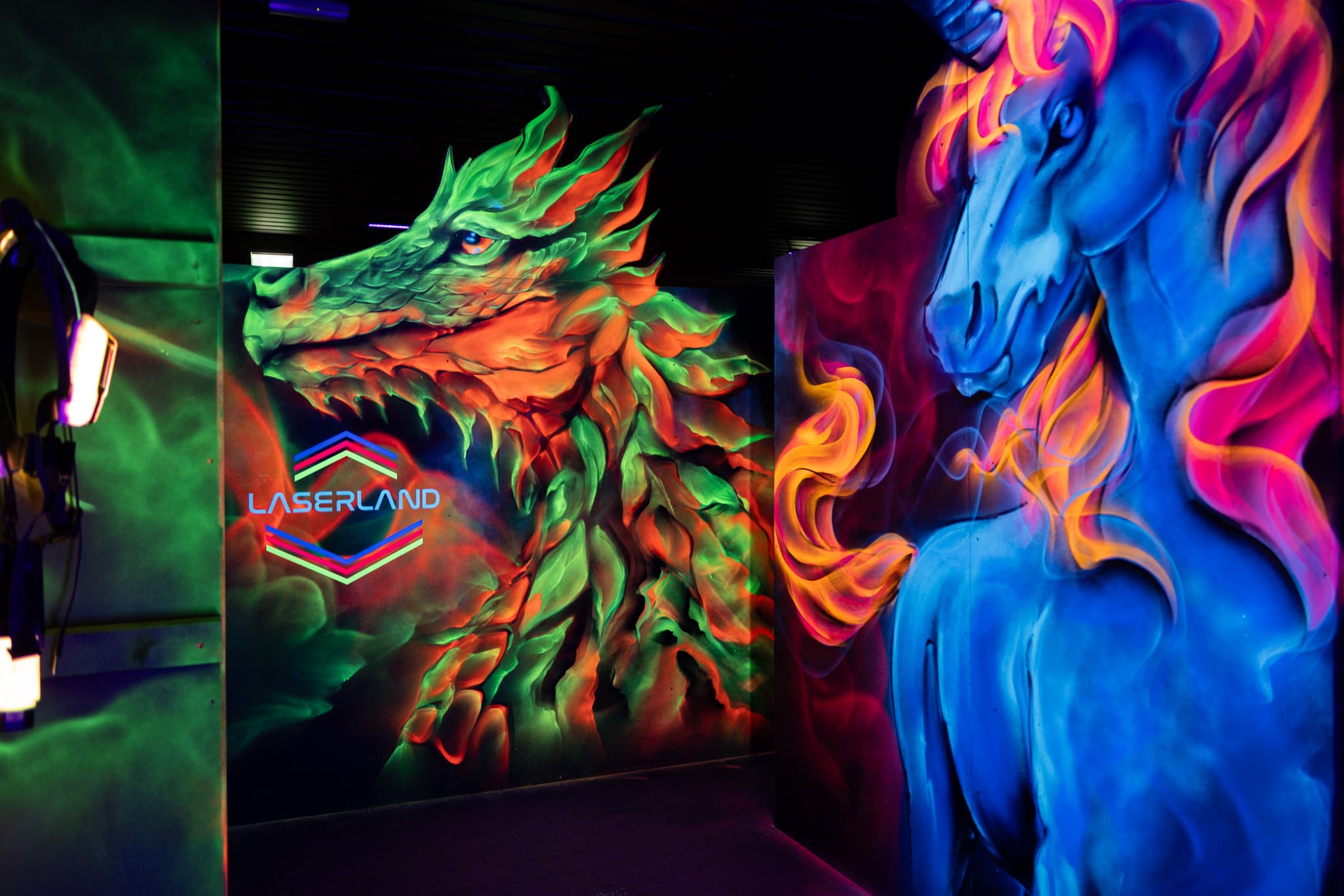 Actionreiche Lasertag-Arena im Laserland Cottbus